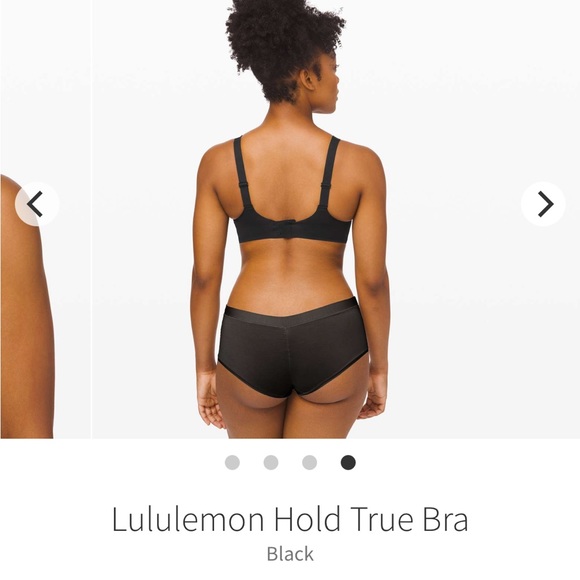 Lululemon Hold True Bra (size 34D) Black - Picture 3 of 7